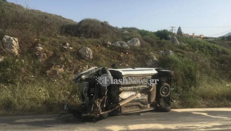 Κρήτη: Νέο τροχαίο στον ΒΟΑΚ -4 τραυματίες [εικόνες] | iefimerida.gr 1