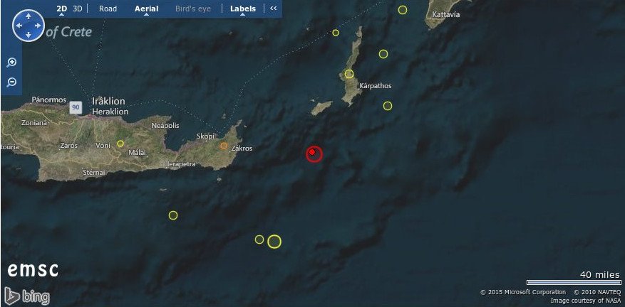 Σεισμός 6,1 βαθμών ταρακούνησε ολόκληρη την Κρήτη - Σκηνές πανικού στο νησί [εικόνες] | iefimerida.gr 4