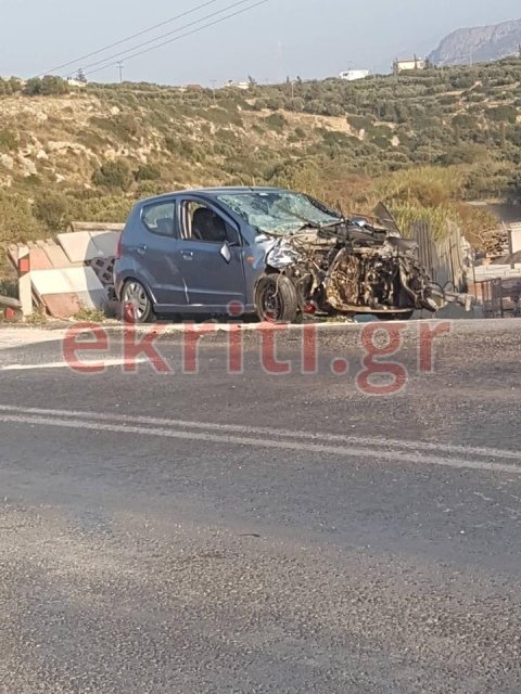 Σφοδρή σύγκρουση ΙΧ στην Κρήτη- Εξι τραυματίες, ανάμεσά τους και παιδιά [εικόνες] | iefimerida.gr 4