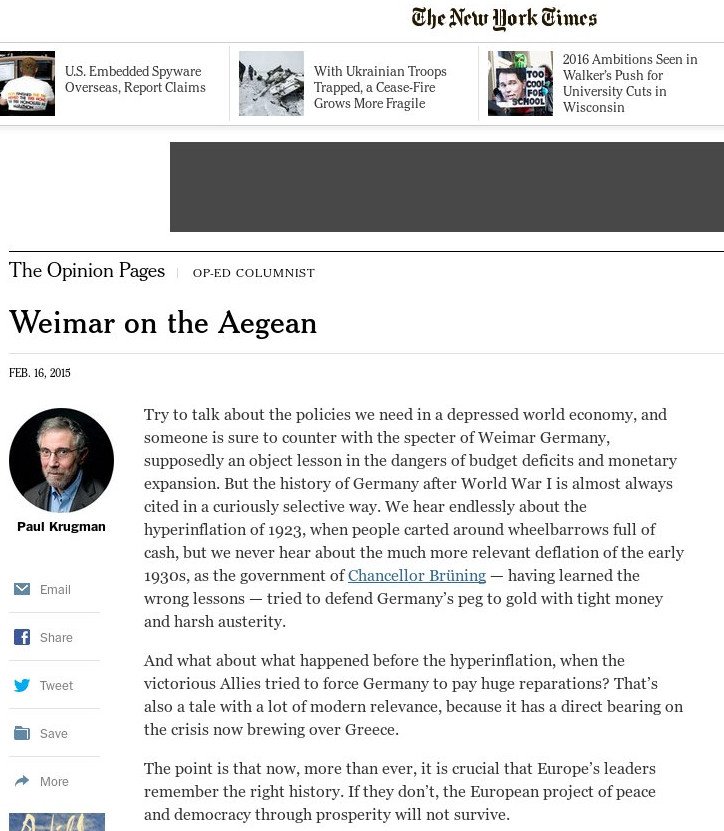 New York Times: Η Ελλάδα είναι η Βαϊμάρη του Αιγαίου | iefimerida.gr 0