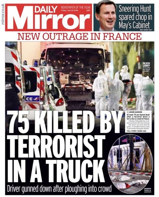 «Τρόμος»: Η λέξη που κυριαρχεί στα σημερινά γαλλικά πρωτοσέλιδα [εικόνες] | iefimerida.gr 6