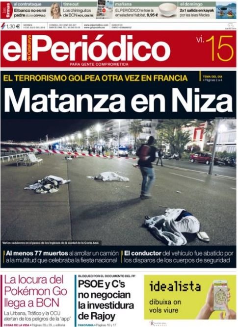 «Τρόμος»: Η λέξη που κυριαρχεί στα σημερινά γαλλικά πρωτοσέλιδα [εικόνες] | iefimerida.gr 7