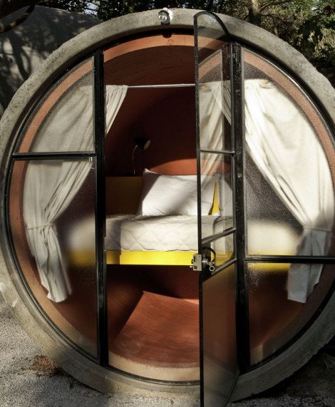 Μοναδική εμπερία διαμονής: Ξενοδοχείο φτιαγμένο από σωλήνες υπονόμου [εικόνες] | iefimerida.gr 1