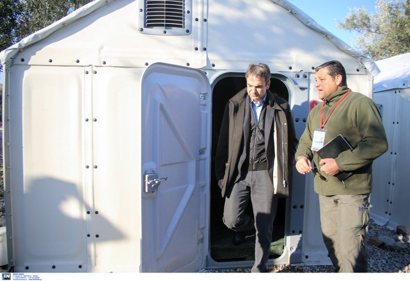 Αυτοψία Μητσοτάκη στη Λέσβο -«Οι κακοί χειρισμοί της κυβέρνησης επιδείνωσαν την κατάσταση» [εικόνες] | iefimerida.gr 2