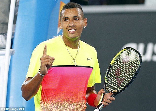 Πρώτα θρίαμβος, μετά... φλερτ με σέξι τενίστρια για τον Νικ Κύργιο [εικόνες]  | iefimerida.gr 4