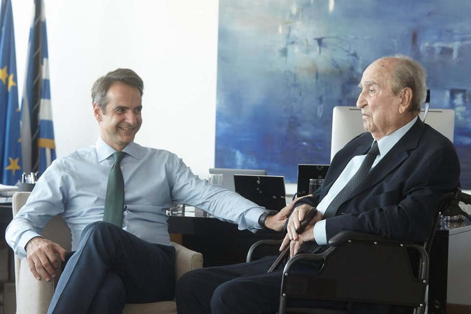 Ο Κωνσταντίνος Μητσοτάκης πήγε στα νέα γραφεία της ΝΔ, στο Μοσχάτο [εικόνες] | iefimerida.gr 1