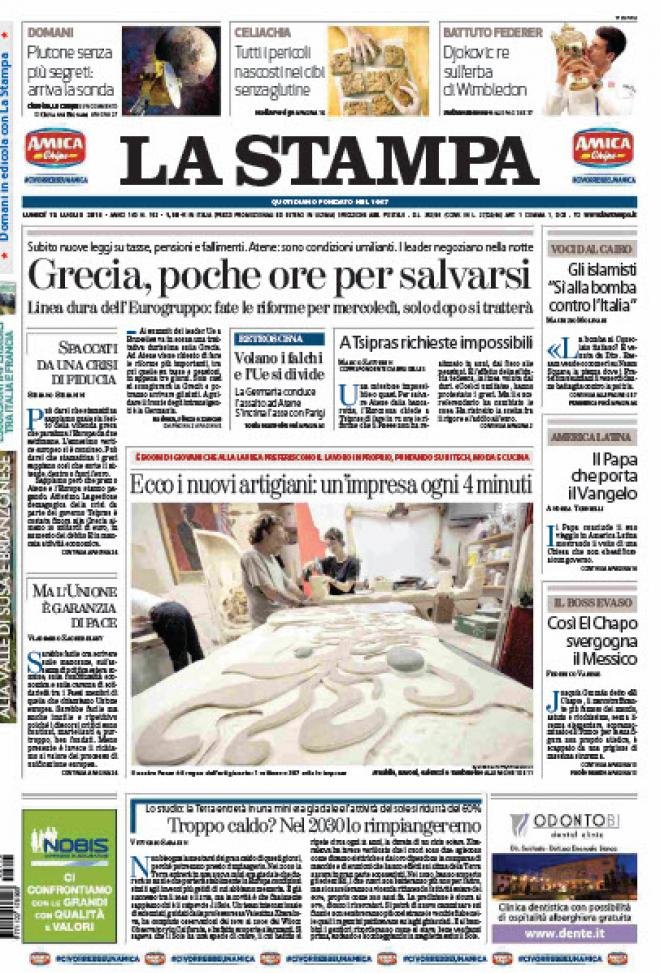 Το ελληνικό θρίλερ πρωτοσέλιδο στον ιταλικό Tύπο [εικόνες] | iefimerida.gr 3