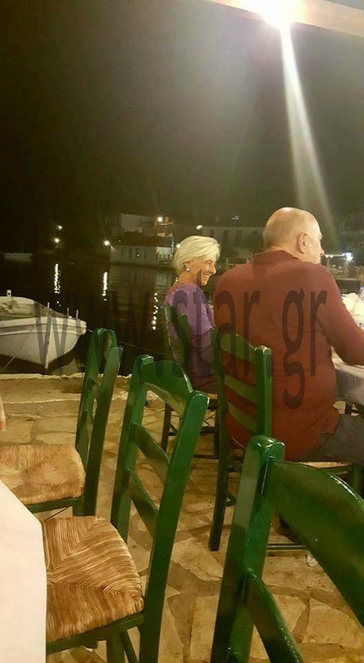 Η Κριστίν Λαγκάρντ για αστακό και κρασάκι στα Τριζόνια του Κορινθιακού; [εικόνα] | iefimerida.gr 0