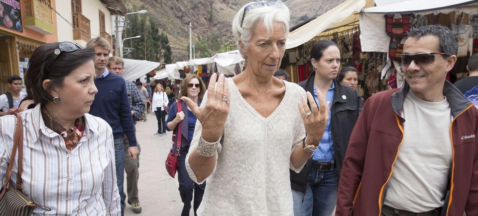 Η Λαγκάρντ όπως δεν την έχετε ξαναδεί -Στο Περού, μετά τις ώρες ΔΝΤ [εικόνες] | iefimerida.gr 5