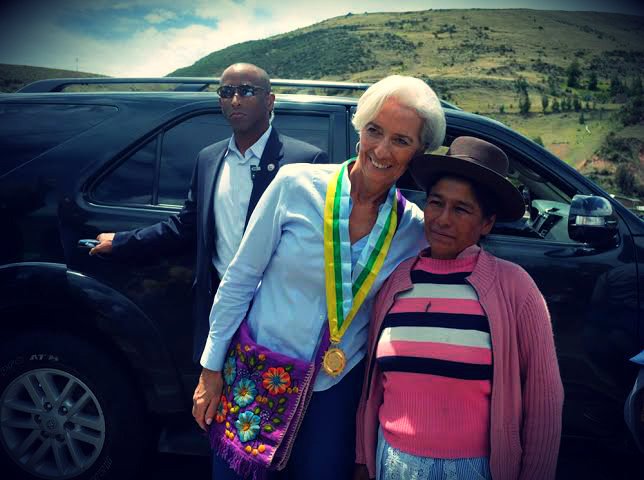 Η Λαγκάρντ όπως δεν την έχετε ξαναδεί -Στο Περού, μετά τις ώρες ΔΝΤ [εικόνες] | iefimerida.gr 13