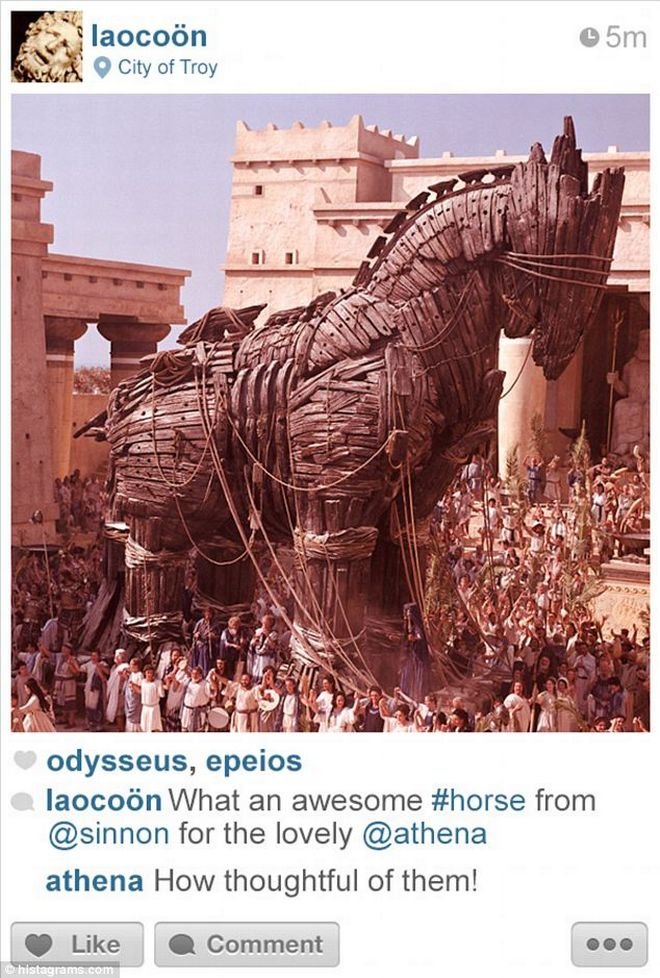 Τι θα ανέβαζαν στο instagram ιστορικές προσωπικότητες -Από τον ... Θεό στον Αϊνστάιν και τον Ντα Βίντσι [εικόνες] | iefimerida.gr 9