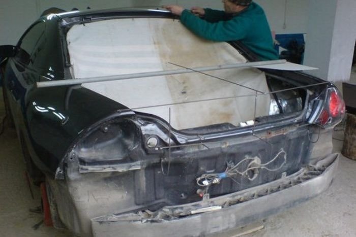 Ουκρανός μεταμόρφωσε το Μιτσουμπίσι του σε Λαμποργκίνι! [εικόνες] | iefimerida.gr 5