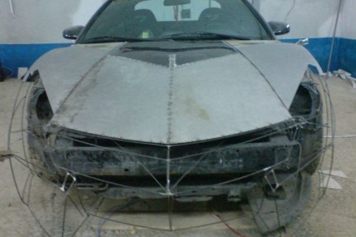 Ουκρανός μεταμόρφωσε το Μιτσουμπίσι του σε Λαμποργκίνι! [εικόνες] | iefimerida.gr 1