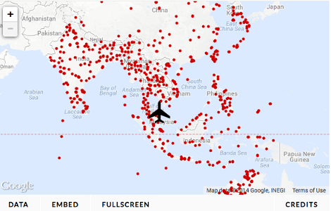 Χαμένο Boeing: Ολα δείχνουν αεροπειρατεία -Ποια είναι τα 634 πιθανά σημεία προσγείωσης [εικόνα] | iefimerida.gr 0