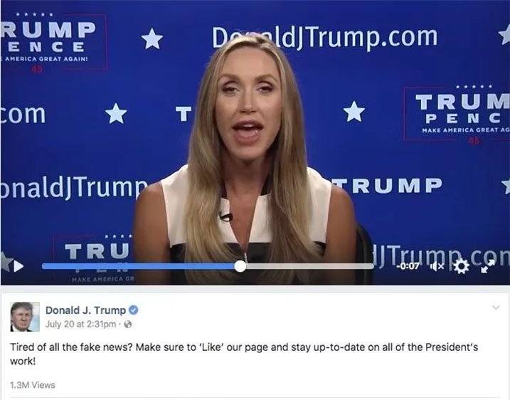 Ο Τραμπ βρήκε δικό του κανάλι ειδήσεων -Παρουσιάζει η νύφη του Λάρα [εικόνες] | iefimerida.gr 0