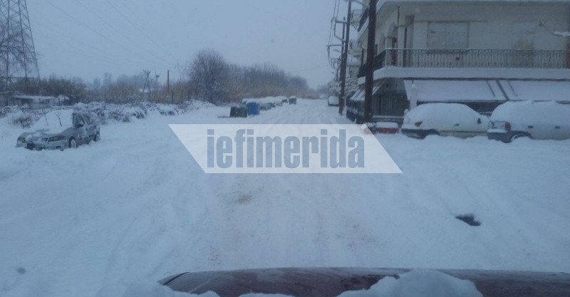 «Βόμβα» χιονιού έπεσε από τη Λάρισα ως την Ξάνθη -Μισό μέτρο χιόνι στα Ιωάννινα [εικόνες] | iefimerida.gr 5