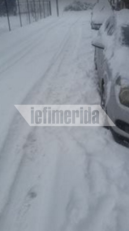 «Βόμβα» χιονιού έπεσε από τη Λάρισα ως την Ξάνθη -Μισό μέτρο χιόνι στα Ιωάννινα [εικόνες] | iefimerida.gr 6