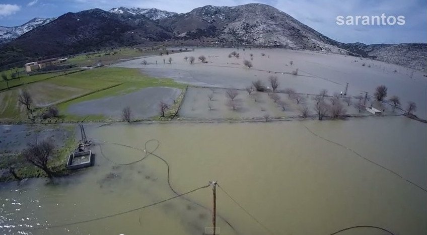Απίστευτο: Δείτε το οροπέδιο Λασιθίου βυθισμένο στο νερό μετά την κακοκαιρία [εικόνες & βίντεο] | iefimerida.gr 1