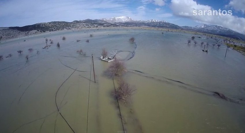 Απίστευτο: Δείτε το οροπέδιο Λασιθίου βυθισμένο στο νερό μετά την κακοκαιρία [εικόνες & βίντεο] | iefimerida.gr 2