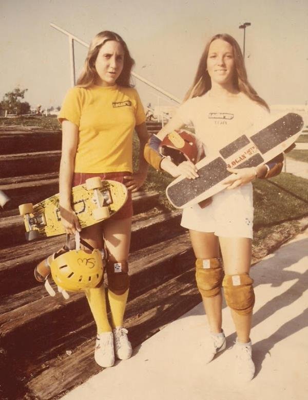 Κοτσίδες και σανίδες: Vintage κορίτσια κάνουν skate το 1970 [εικόνες] | iefimerida.gr 6