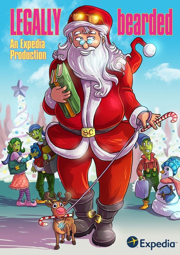 Ξεκαρδιστικό -Πώς θα ήταν οι γνωστότερες ταινίες εάν σε αυτές πρωταγωνιστούσε ο Αϊ-Βασίλης [εικόνες] | iefimerida.gr 4