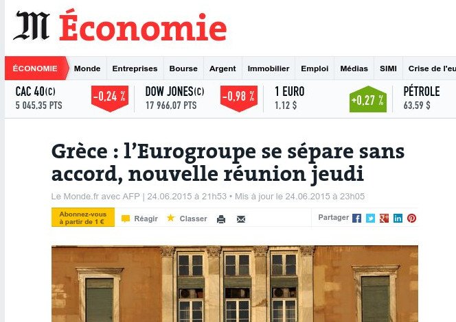 «Ναυάγιο», αγωνία, τελεσίγραφα: Πώς σχολιάζει ο διεθνής Τύπος τις δραματικές εξελίξεις στις Βρυξέλλες | iefimerida.gr 1