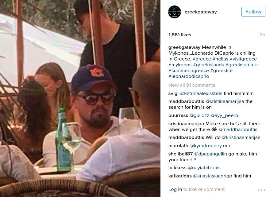 Ηπιε μπύρες, χόρεψε, έμεινε σε μια εκπληκτική βίλα -Ο Ντι Κάπριο στη Μύκονο [εικόνες] | iefimerida.gr 2