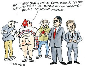 Charlie Hebdo πάντα κατά της ακροδεξιάς -Πώς εμφάνιζε τη Μαρίν Λεπέν [εικόνες]  | iefimerida.gr 3