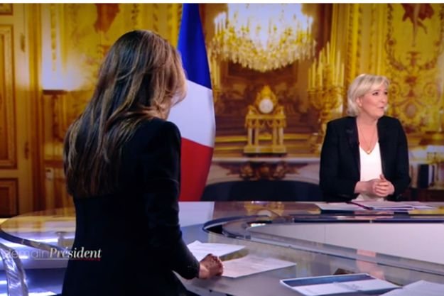 Γαλλία: Η Μαρίν Λεπέν ζήτησε να βγάλουν τη σημαία της Ευρώπης από το πλατό πριν μιλήσει [εικόνες] | iefimerida.gr 0