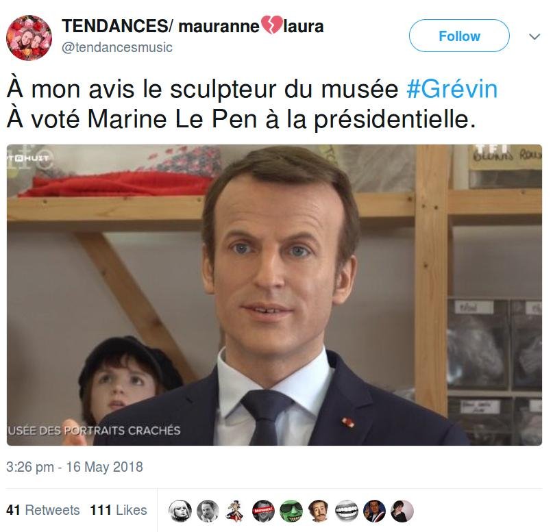 Ατέλειωτο τρολάρισμα στο Διαδίκτυο για το κέρινο ομοίωμα του Μακρόν – Το απέσυραν άρον-άρον [εικόνες]  | iefimerida.gr 1