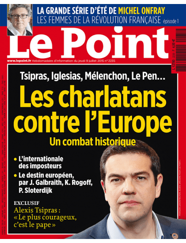 Το περιοδικό Le Point που είχε χαρακτηρίσει τον Τσίπρα «τσαρλατάνο», ζητάει συγγνώμη | iefimerida.gr 0