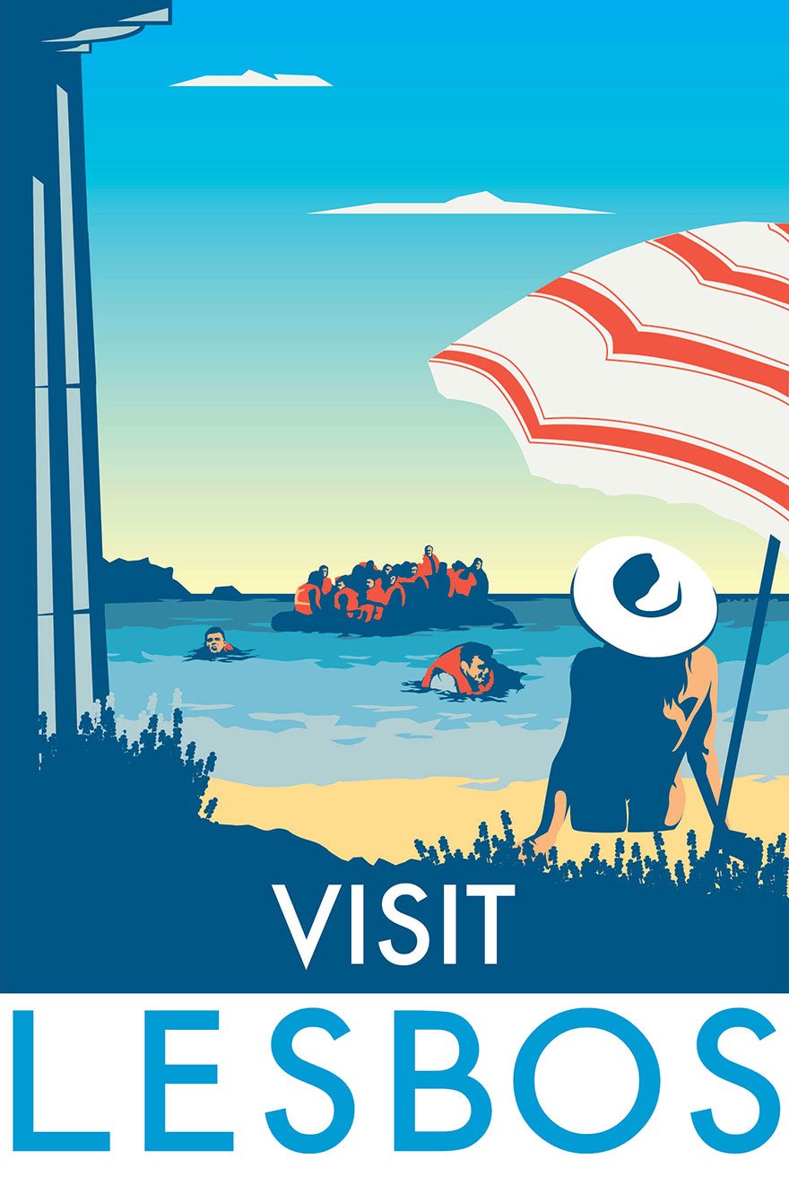 «Αν οι ταξιδιώτικες αφίσες έλεγαν τη αλήθεια» -Ενας καλλιτέχνης τις κάνει πιο ρεαλιστικές [εικόνες] | iefimerida.gr 1