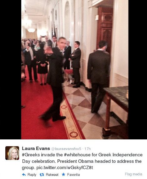 «Εισβολή» Ελλήνων στο Λευκό Οίκο -Οι selfies από την εκδήλωση για τον εορτασμό της 25ης Μαρτίου [εικόνες] | iefimerida.gr 0