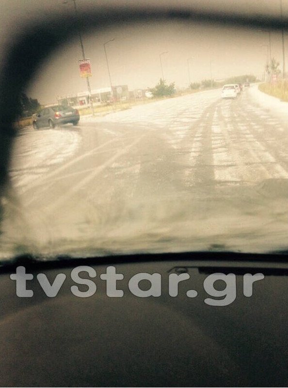 Βιβλική καταστροφή στη Λιβαδειά -Σάρωσε τα πάντα η χαλαζόπτωση [βίντεο & εικόνες] | iefimerida.gr 3