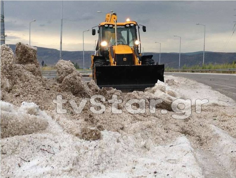 Βιβλική καταστροφή στη Λιβαδειά -Σάρωσε τα πάντα η χαλαζόπτωση [βίντεο & εικόνες] | iefimerida.gr 0