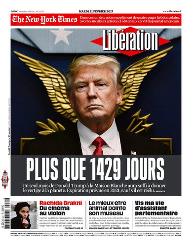 Απομένουν 1.429 ημέρες Τραμπ -Η Liberation τσακίζει κόκαλα [εικόνα] | iefimerida.gr 0