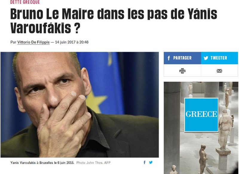 Ο Λεμέρ απαντά στη Liberation για τη σύγκριση με Βαρουφάκη: Δεν κυκλοφορώ με μηχανή και κράνος στο χέρι | iefimerida.gr 0