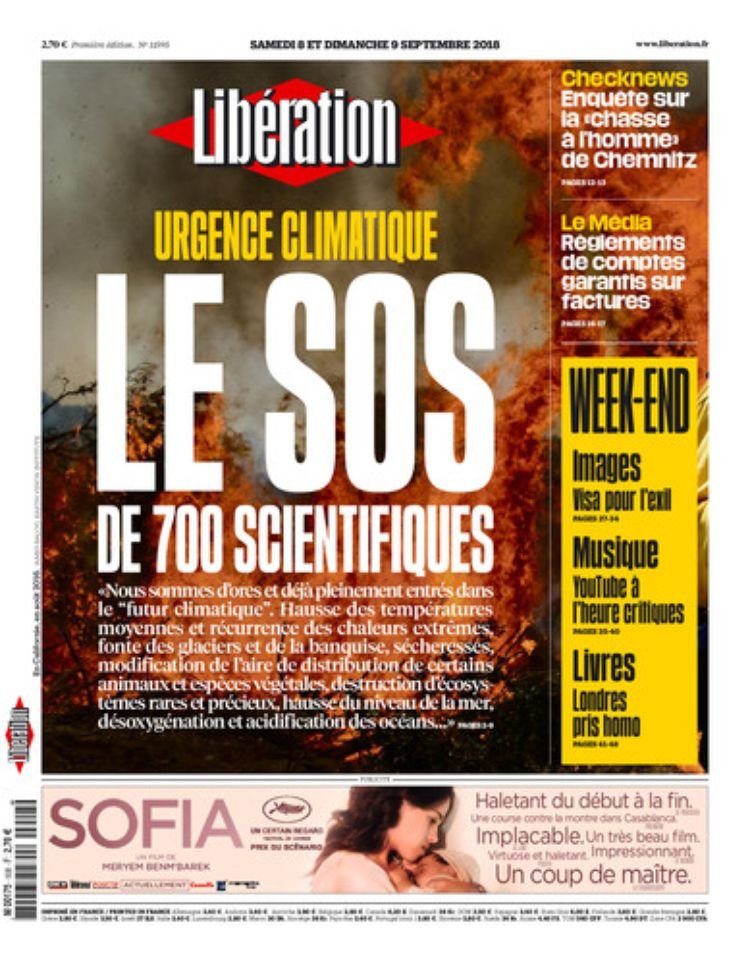 SOS από 700 Γάλλους επιστήμονες για το κλίμα μέσω της «Liberation» | iefimerida.gr 0
