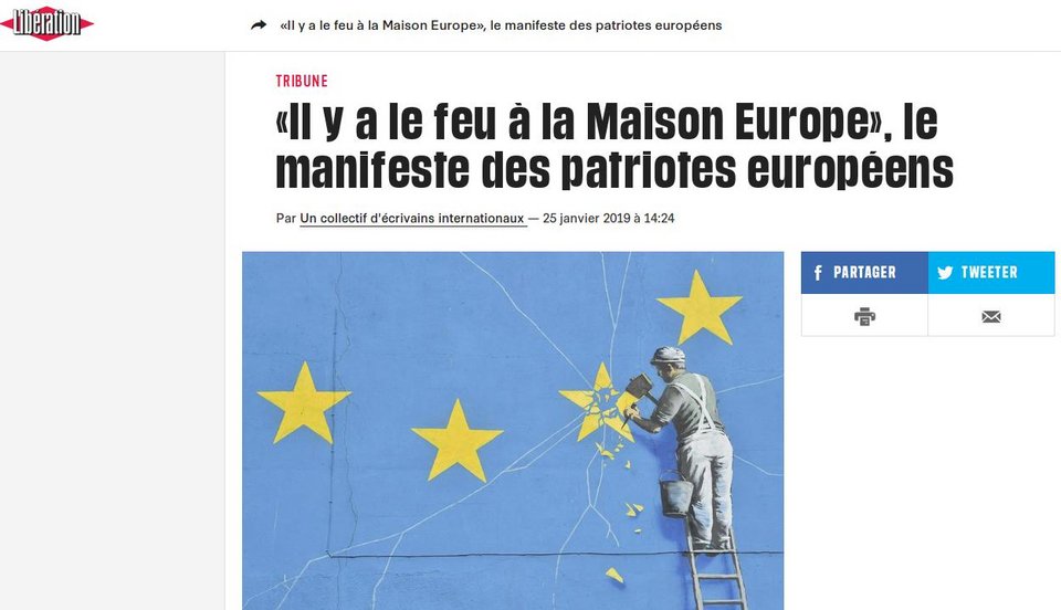 Τριάντα λογοτέχνες προειδοποιούν για την άνοδο του εθνολαϊκισμού στις ευρωεκλογές | iefimerida.gr 0