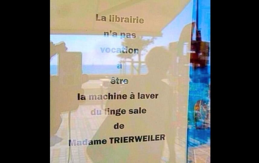 Bιβλιοπωλεία στη Γαλλία αρνούνται να πουλήσουν το βιβλίο της Τριερβελέρ: Δεν θα γίνουμε πλυντήριο για τα άπλυτα της κυρίας [εικόνες] | iefimerida.gr 3