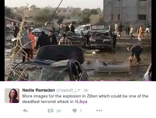 Μακελειό στη Λιβύη: Τουλάχιστον 65 νεκροί από βομβιστική επίθεση  [εικόνες] | iefimerida.gr 2