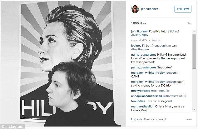 H Λένα Ντάναμ ρωτάει την Χίλαρι Κλίντον αν έχει δει το πέος του Λένι Κράβιτς [εικόνες+βίντεο] | iefimerida.gr 5