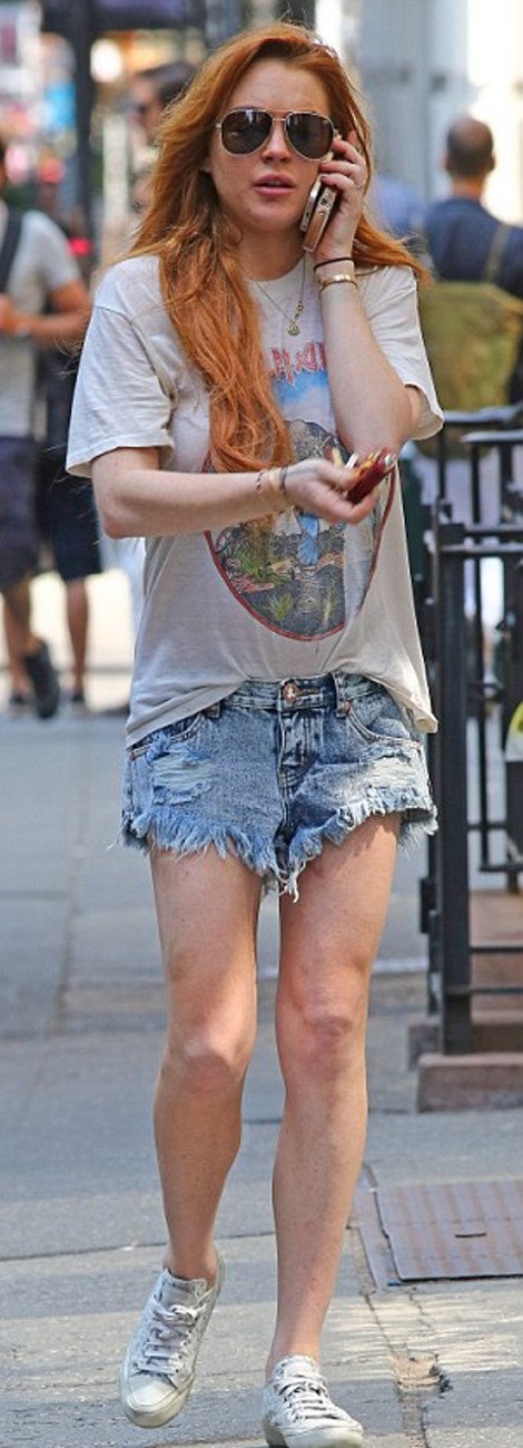 Τι συνέβη στην Λίντσεϊ Λόχαν; Κυκλοφορούσε γεμάτη μώλωπες και γρατζουνιές στη Νέα Υόρκη [εικόνες] | iefimerida.gr 1