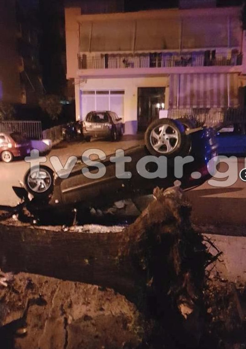 Απίστευτο τροχαίο στη Λιβαδειά: ΙΧ χτύπησε σε δέντρο, το ξερίζωσε και ντελαπάρισε [εικόνες] | iefimerida.gr 3