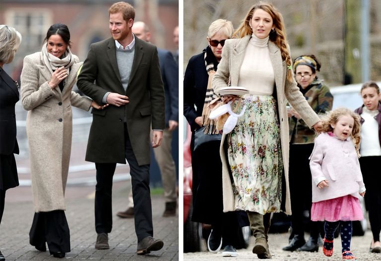 Η μια αντιγράφει την άλλη -9 φορές που Μέγκαν Μαρκλ και Μπλέικ Λάιβλι φόρεσαν τα ίδια [εικόνες] | iefimerida.gr 0