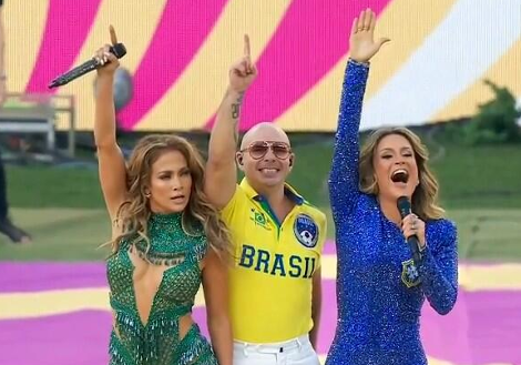 Καρέ καρέ η εκρηκτική εμφάνιση της Τζένιφερ Λόπεζ στην τελετή του Μουντιάλ [εικόνες] | iefimerida.gr 0