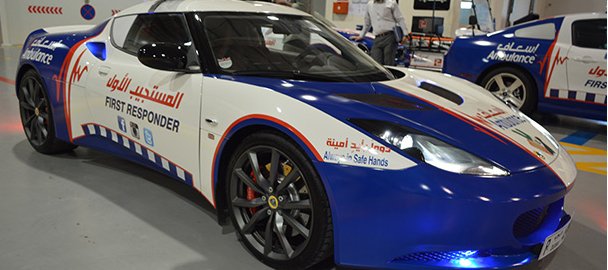 Το πιο γρήγορο ασθενοφόρο -Στο Ντουμπάι οι διασώστες θα τρέχουν στα ατυχήματα με Lotus Evora [εικόνες & βίντεο] | iefimerida.gr 2
