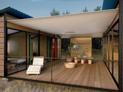 «Το σπίτι δίπλα στο νερό» -Η μίνιμαλ, ξύλινη κατοικία που σχεδιάστηκε 80 χρόνια πριν και χτίστηκε τώρα δια χειρός Louis Vuitton [εικόνες] | iefimerida.gr 14