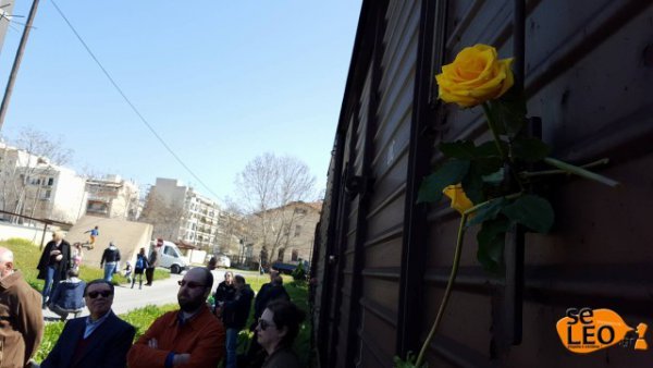 Λίγα λουλούδια στη μνήμη των Εβραίων της Θεσσαλονίκης που οδηγήθηκαν στα στρατόπεδα συγκέντρωσης [εικόνες] | iefimerida.gr 0