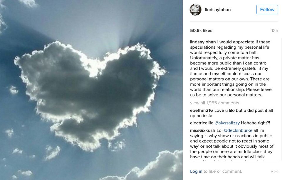 Δημόσιος καβγάς της Λίντσεϊ Λόχαν με τον φίλο της: Ευχαριστώ που πήγες με Ρωσίδα πόρνη [εικόνες] | iefimerida.gr 6